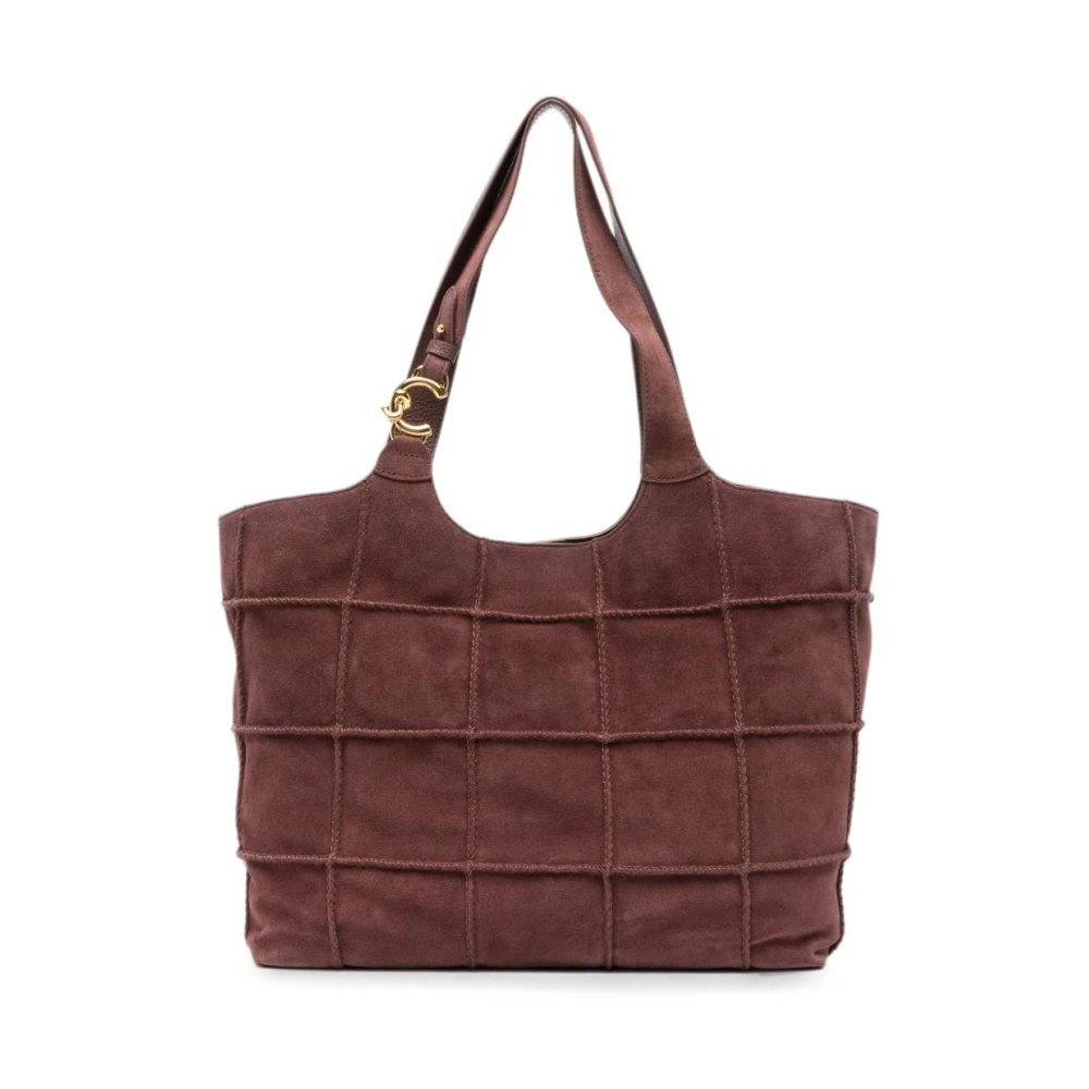 Coccinelle Brown C-Easy Tote - Female - Shopping Bags - One Size - Bags