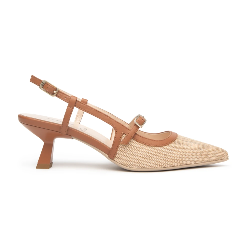Nerogiardini Brown With Heel Pump - Female - Pumps - 3 Uk - Shoes