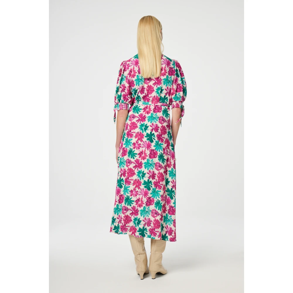 Fabienne Chapot Bloemen Wikkeljurk Multicolor Dames
