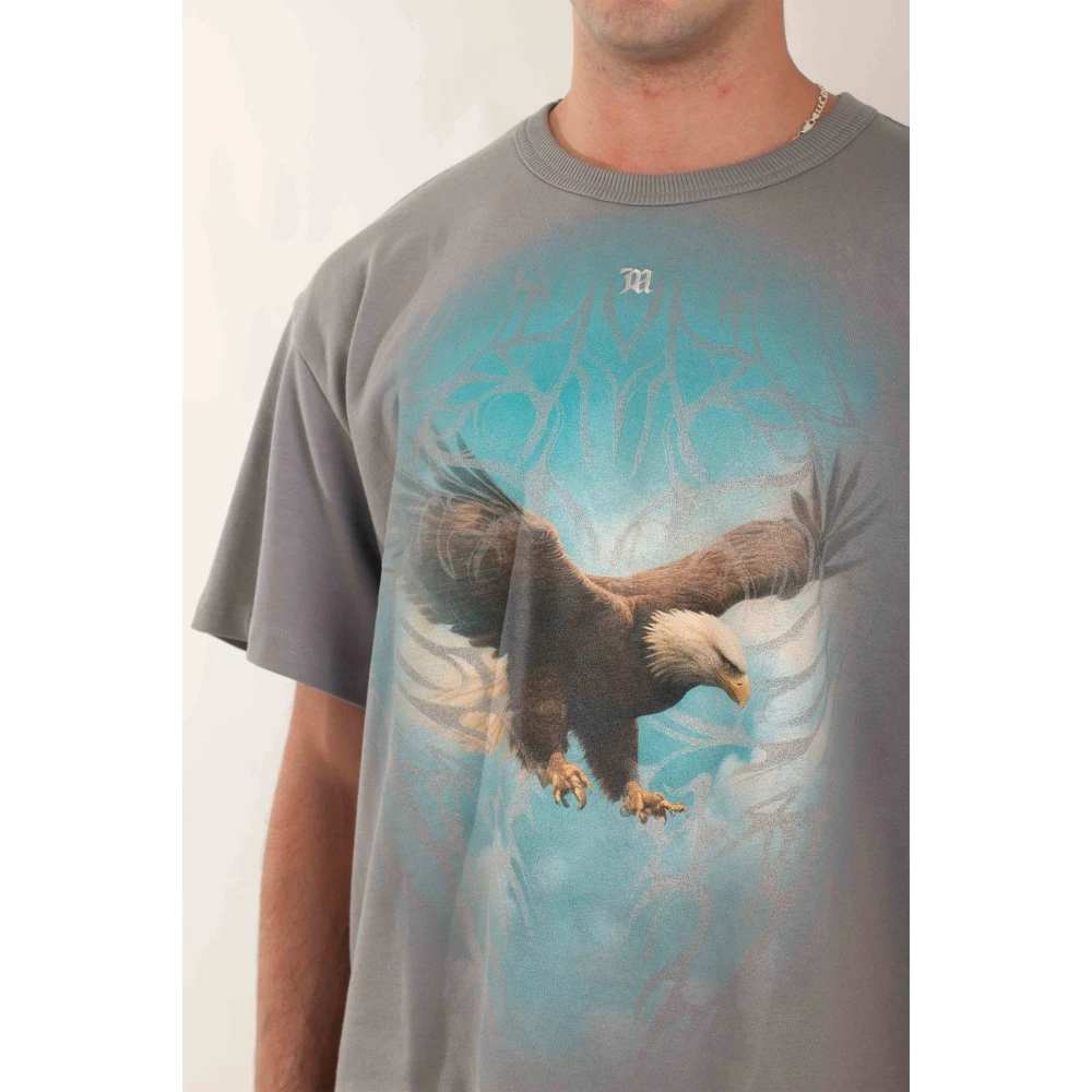 Misbhv Lichtgrijs Monument Valley Tee Gray Heren