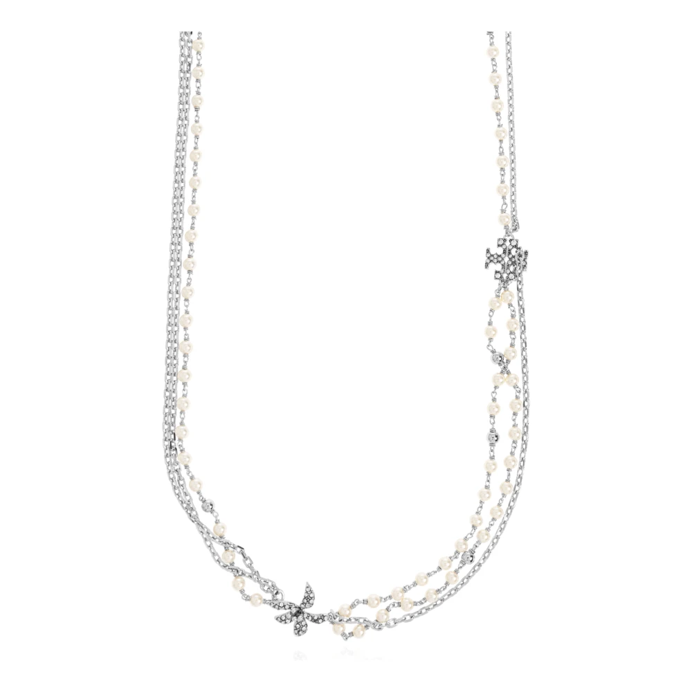 Tory Burch Donna Grigio Accessori, Taglia Unica, New,