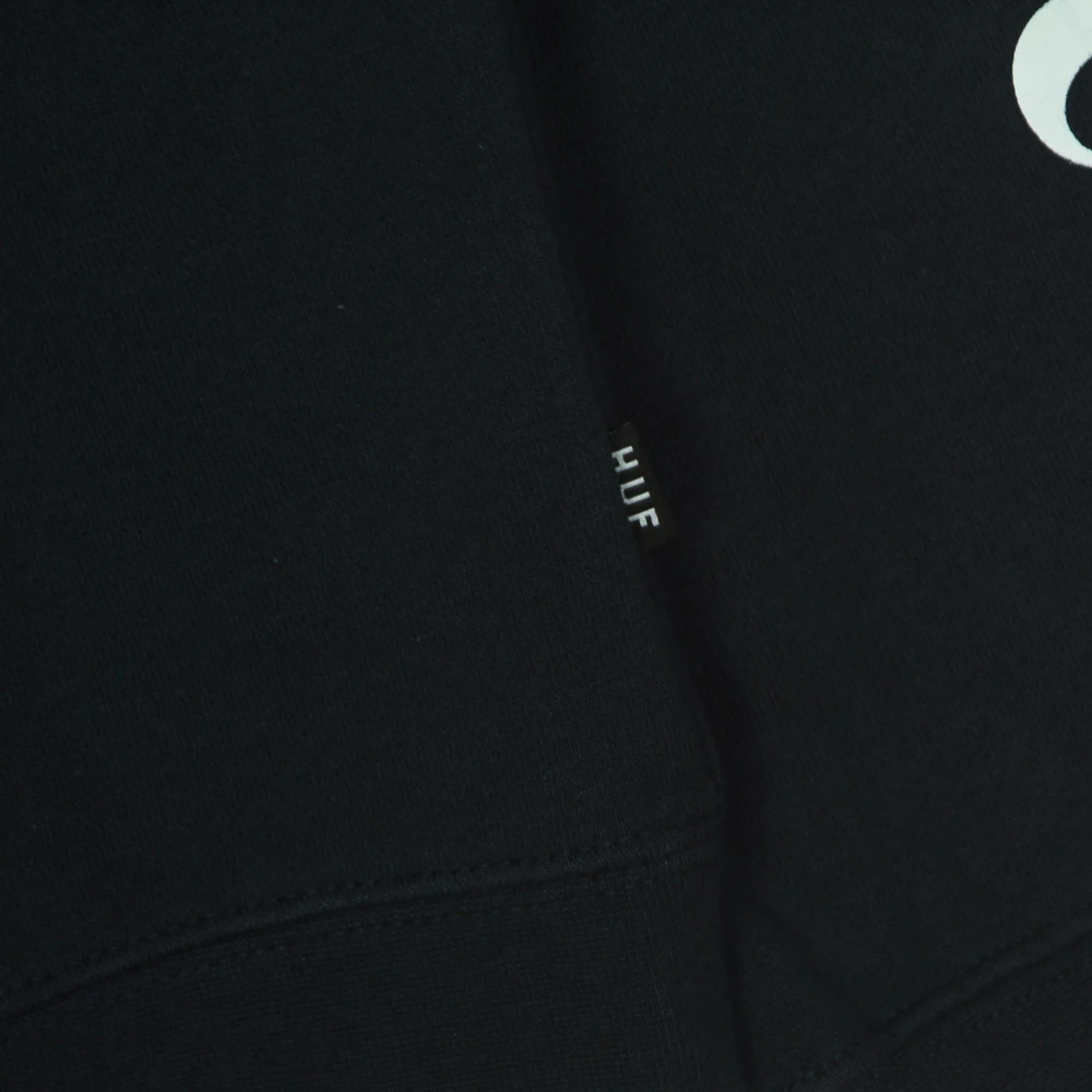 HUF Navy Blue Crew Neck Sweatshirt Blue Heren