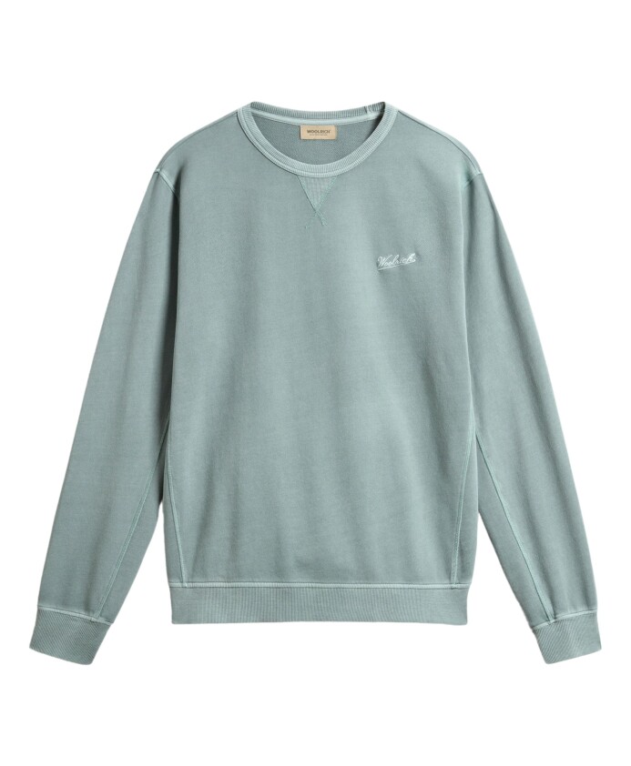 garment-dyed-crewneck-sweaters-in-lichtgroen