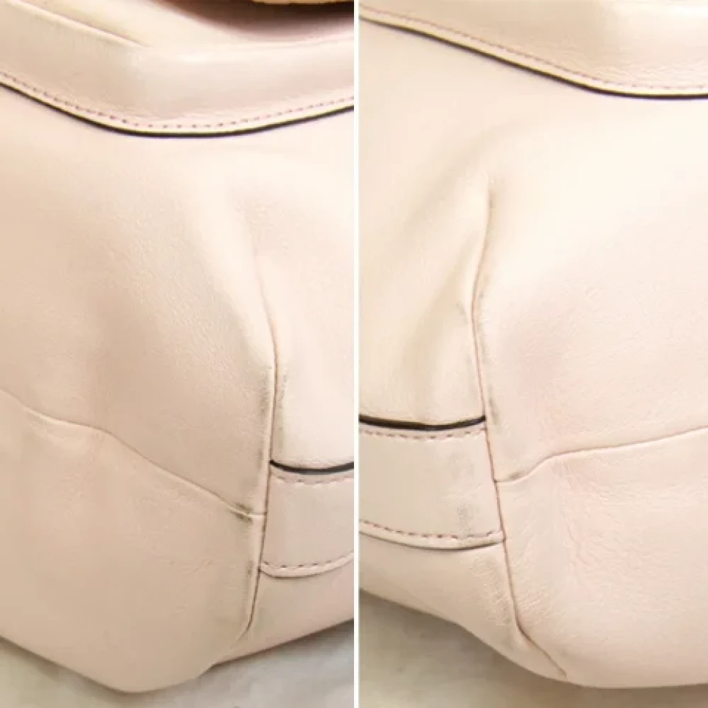 Coach Pre-owned Fabric shoulder-bags Pink Dames