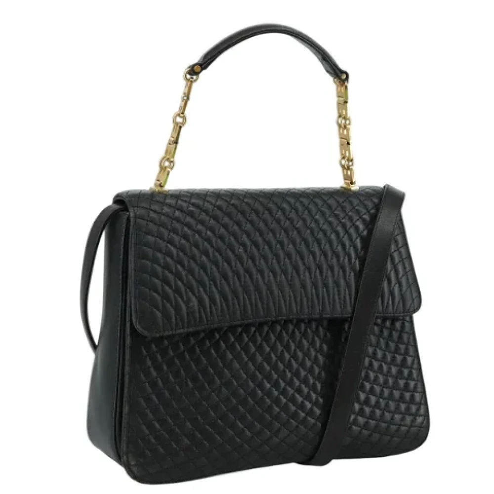 Bally Pre-owned Leather handbags Black Dames