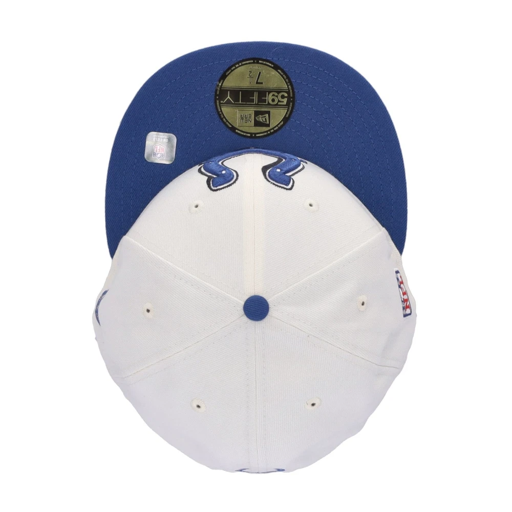 new era Indianapolis Colts Platte Klep Pet White Heren
