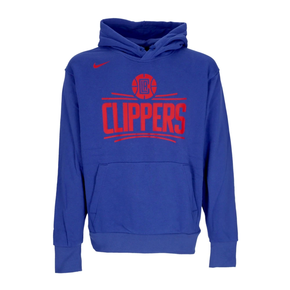 Nike Essential Fleece Hoodie Blue Heren
