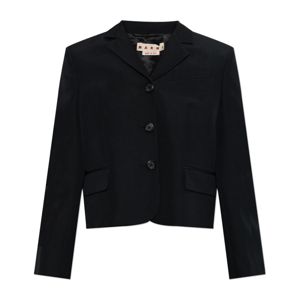 Marni Donna Nero Giacche, M, New,