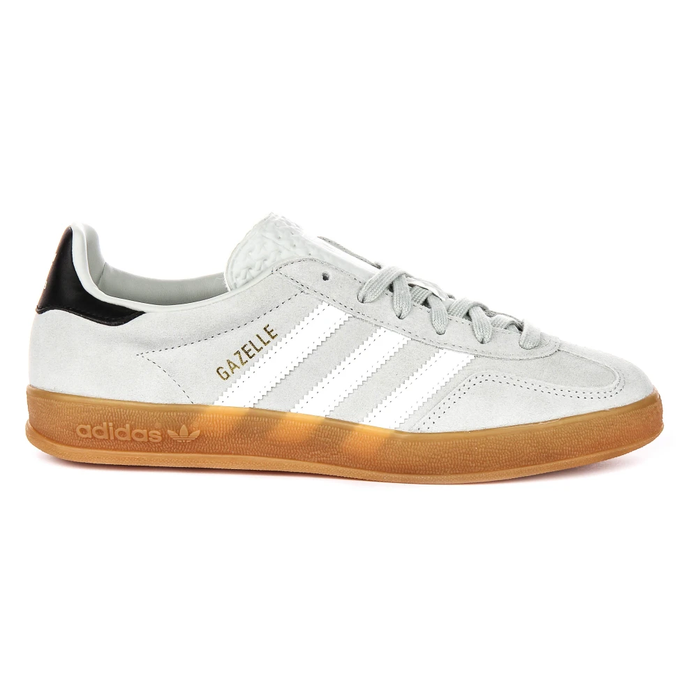 Adidas Unisex Gray Gazelle Indoor Sneakers