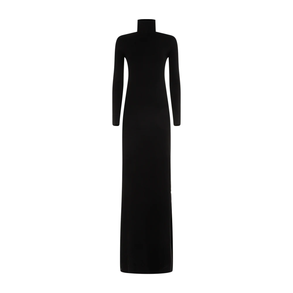 Saint Laurent Knitted Dresses Black Dames