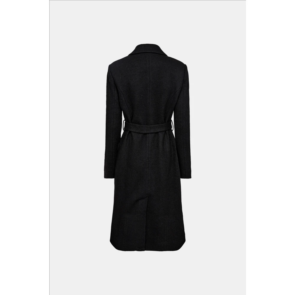 Designers Remix Agnes Dubbele Jas Black Dames