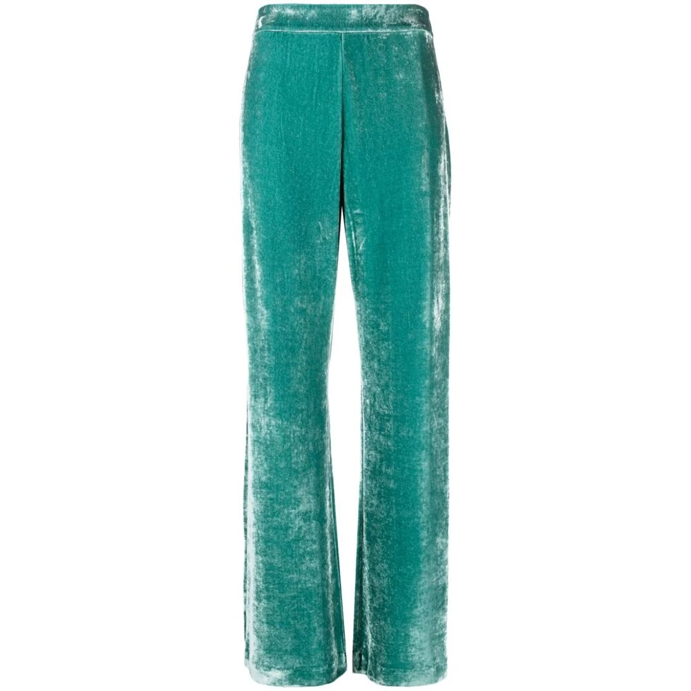 Jil Sander Wide Trousers Green Dames