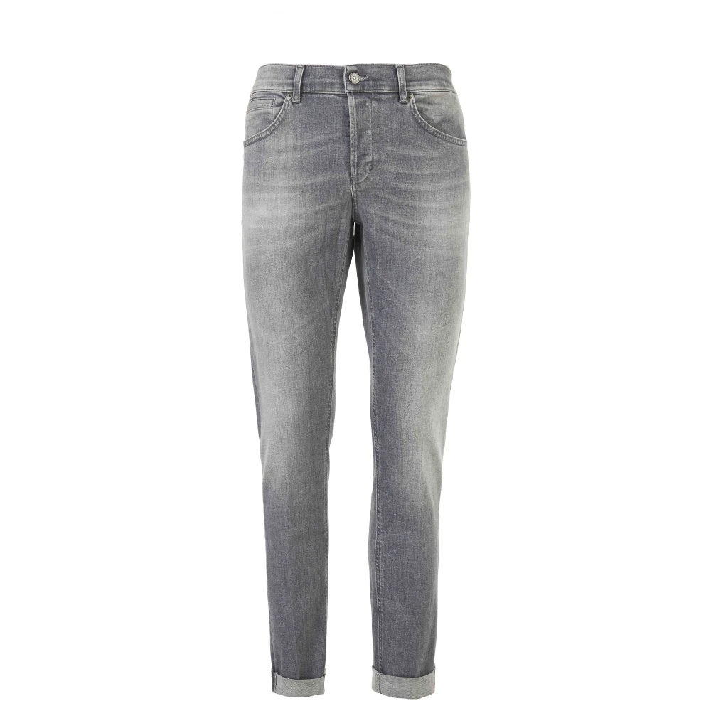Dondup Slim-fit Jeans Gray Heren