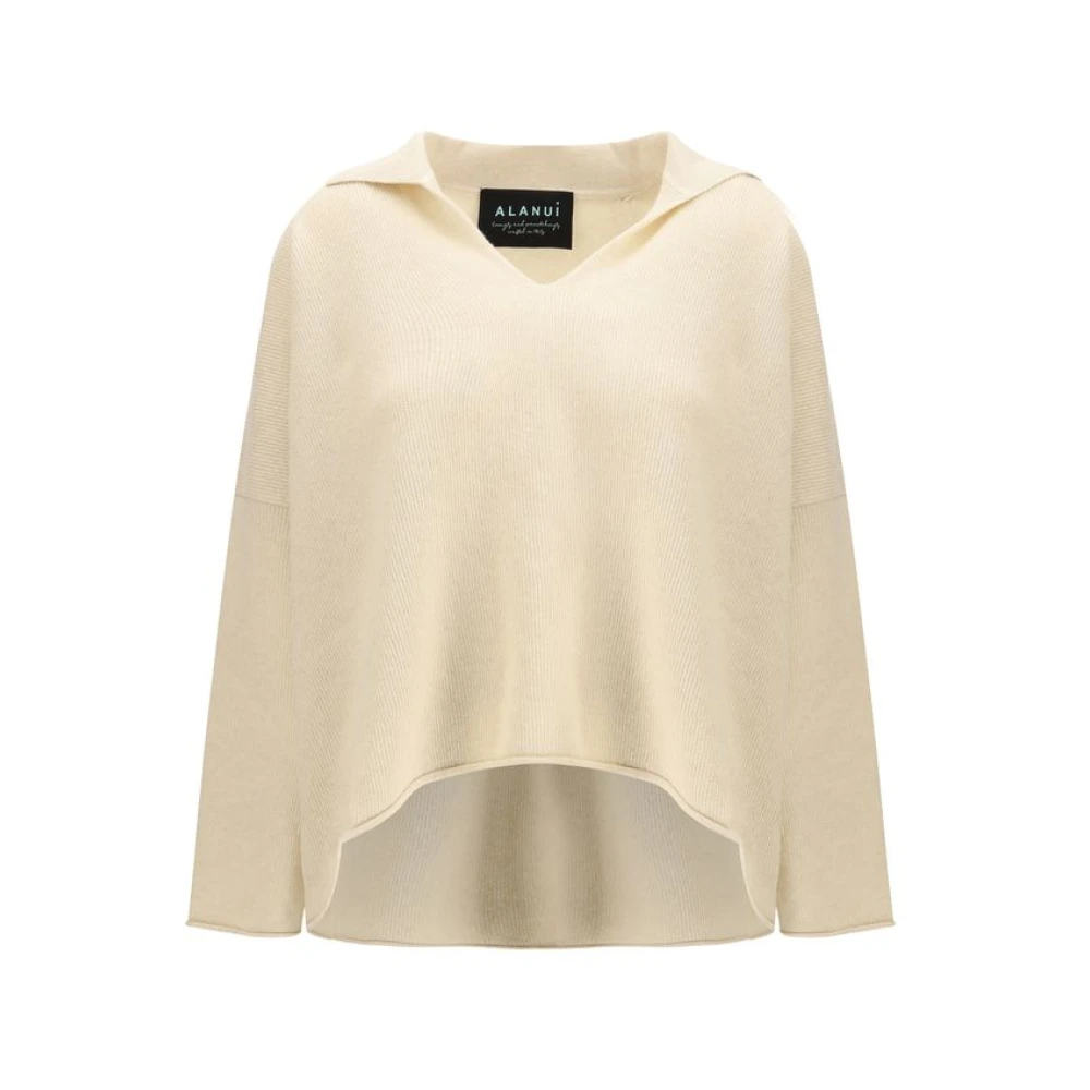 Alanui , Cashmere Knitwear, Female, Beige, S, Finest Polo