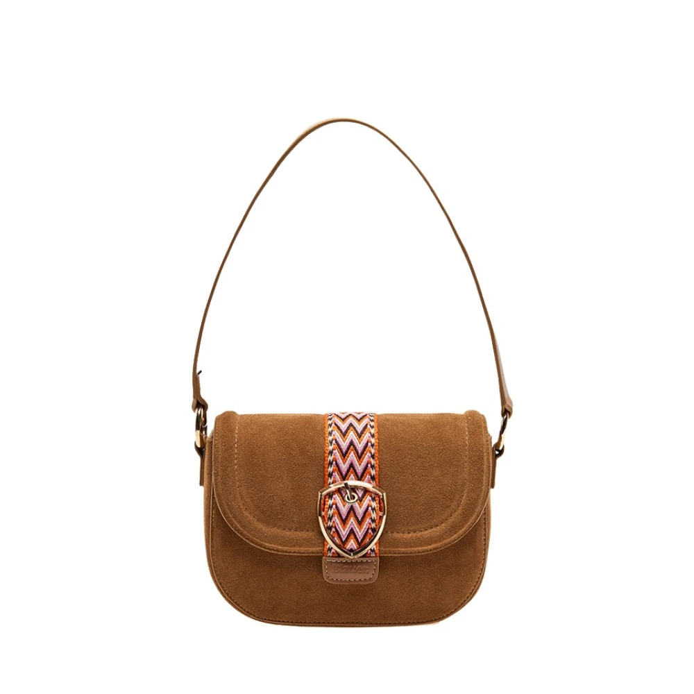 Blauer Brun Mocka Axelväska