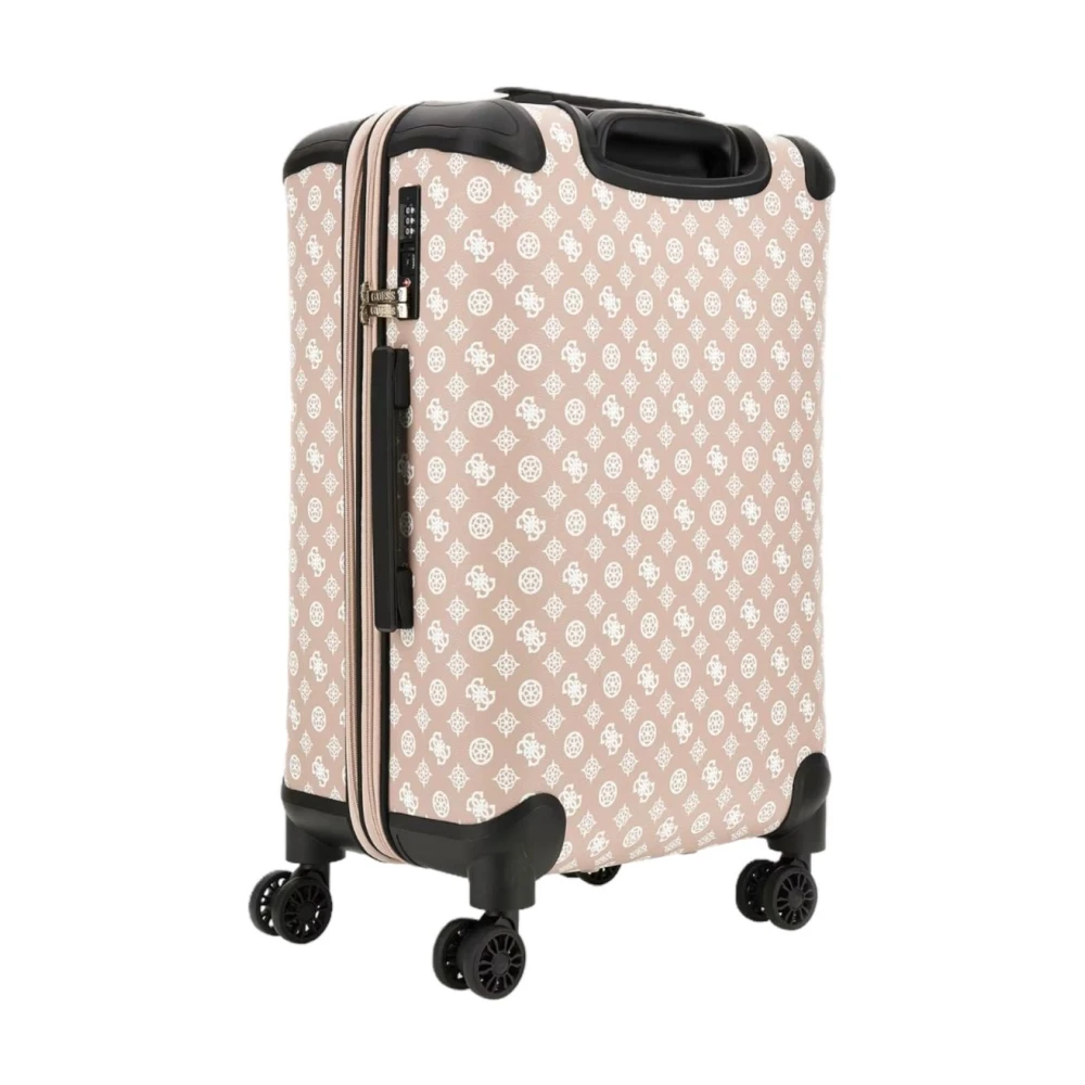 Guess Compacte Reistrolley Pink Dames