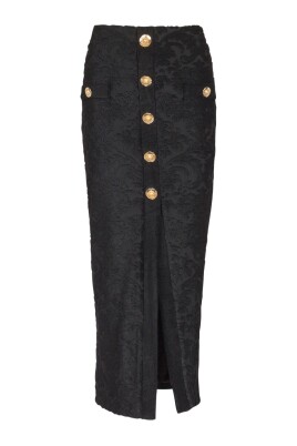 jupe-en-soie-and-nylon-noire