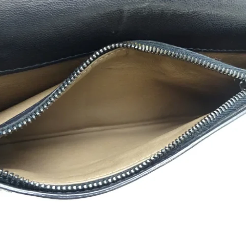 Bottega Veneta Vintage Pre-owned Leather wallets Black Heren