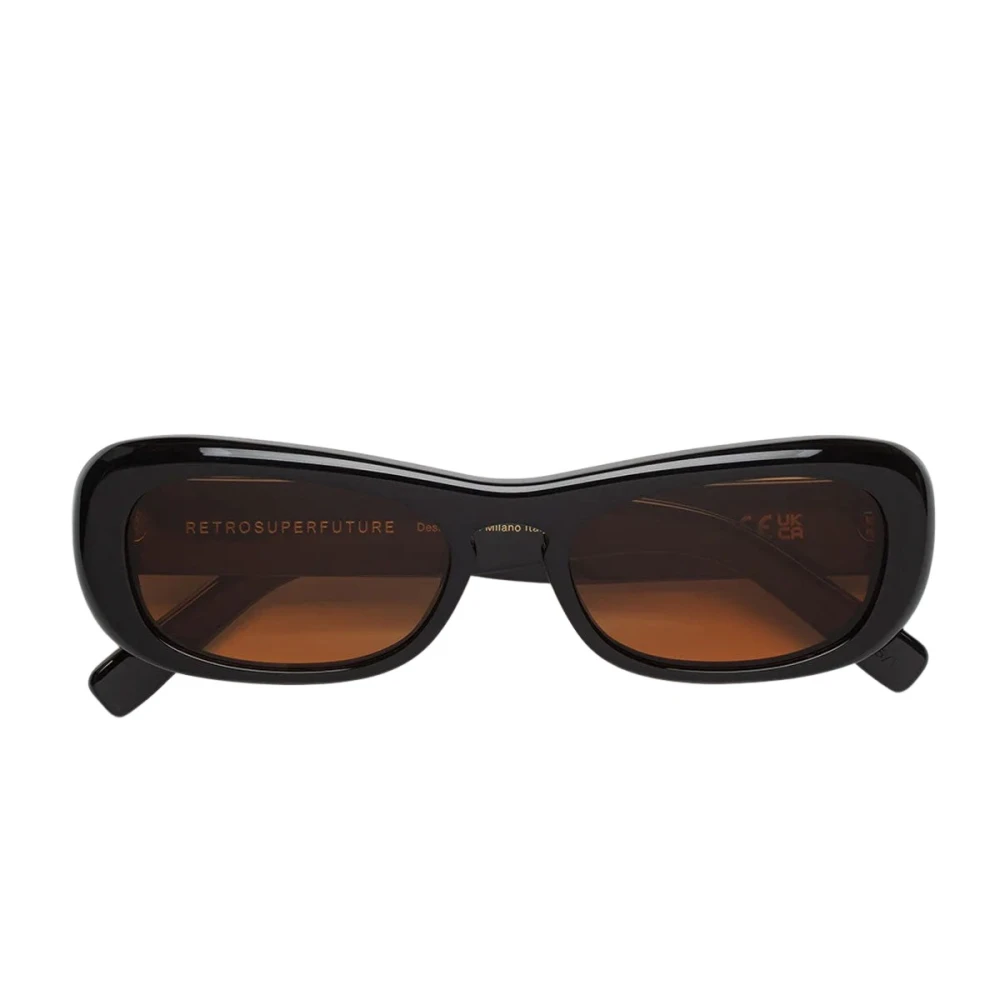 Retrosuperfuture Unisex Black Sugo Sunglasses - Sunglasses - 54 Mm - Accessories