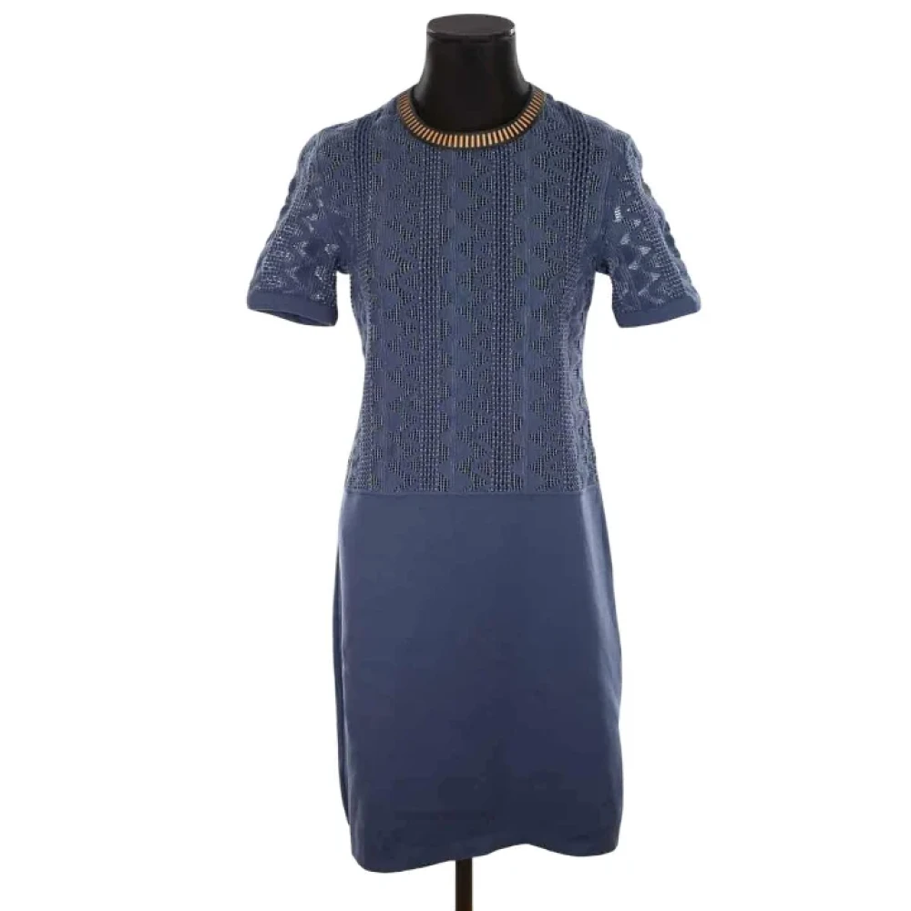 Louis Vuitton Vintage Pre-owned Fabric dresses Blue Dames