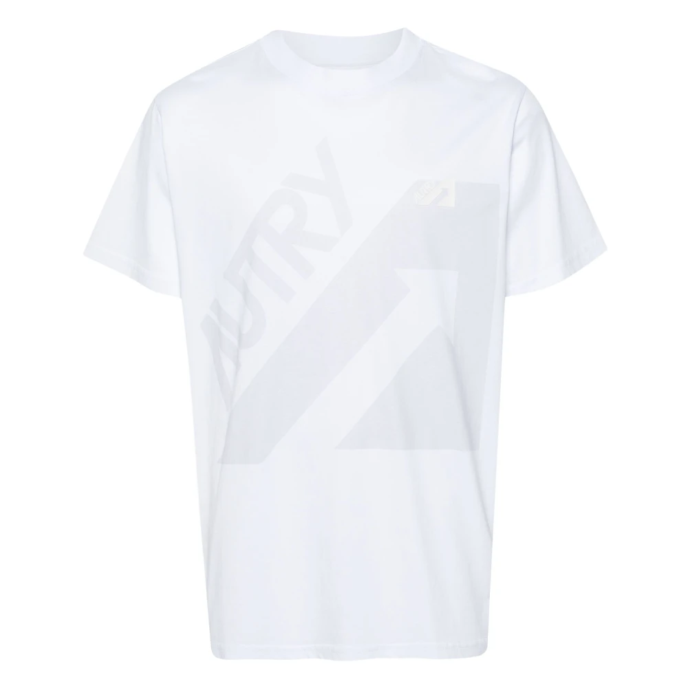 Autry Witte T-shirts en Polos White Heren