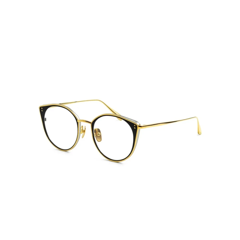 Linda Farrow Yellow Glasses, Unisex, 52 Mm, Optical Frame