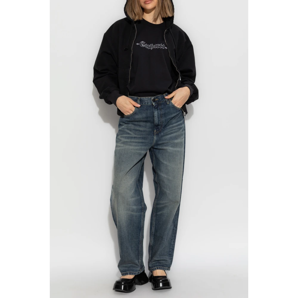 Carhartt WIP Denim jas Black Dames
