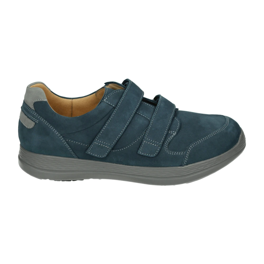 Ganter Blauwe Casual Herenschoenen met Uitneembaar Voetbed Heren Schoenen