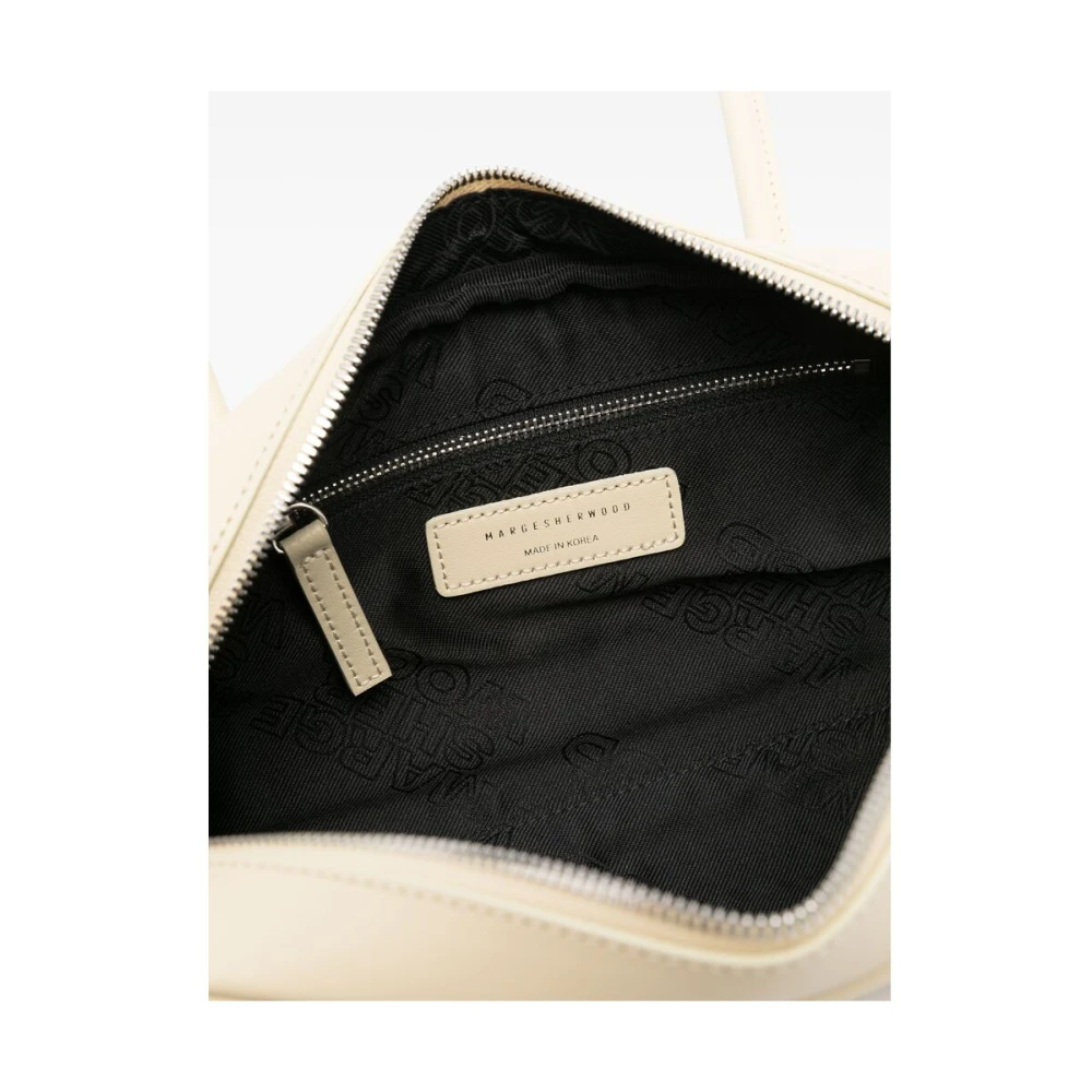 Marge Sherwood Ecru Top Zip Schoudertas Beige Dames