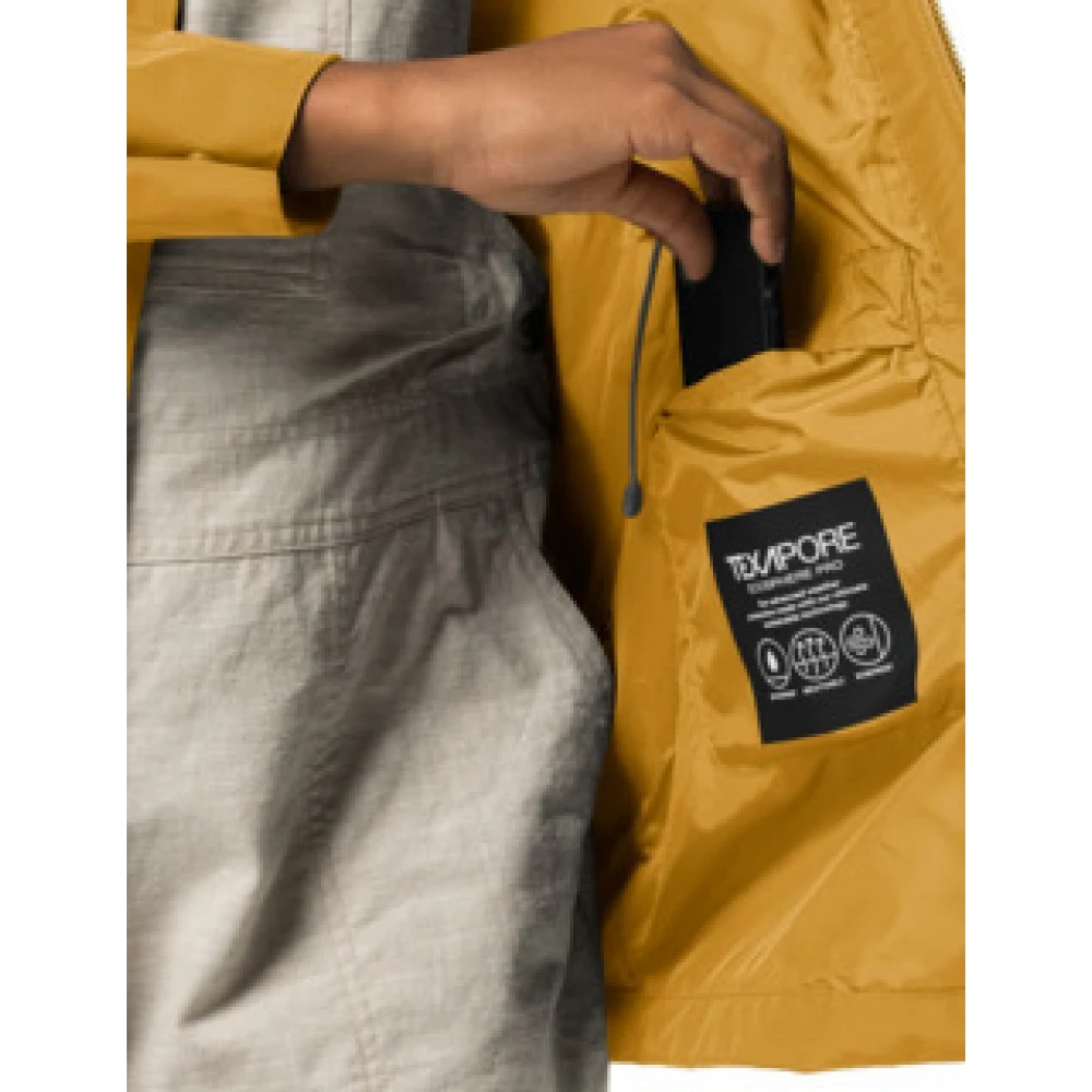 Jack Wolfskin Dakar Parka voor vrouwen Yellow Dames