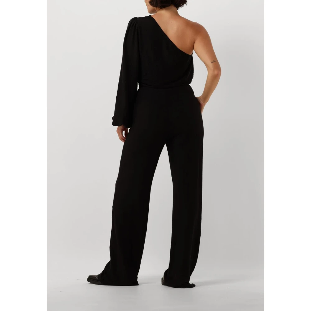 Refined Department Zwarte Jumpsuit Fenne Black Dames