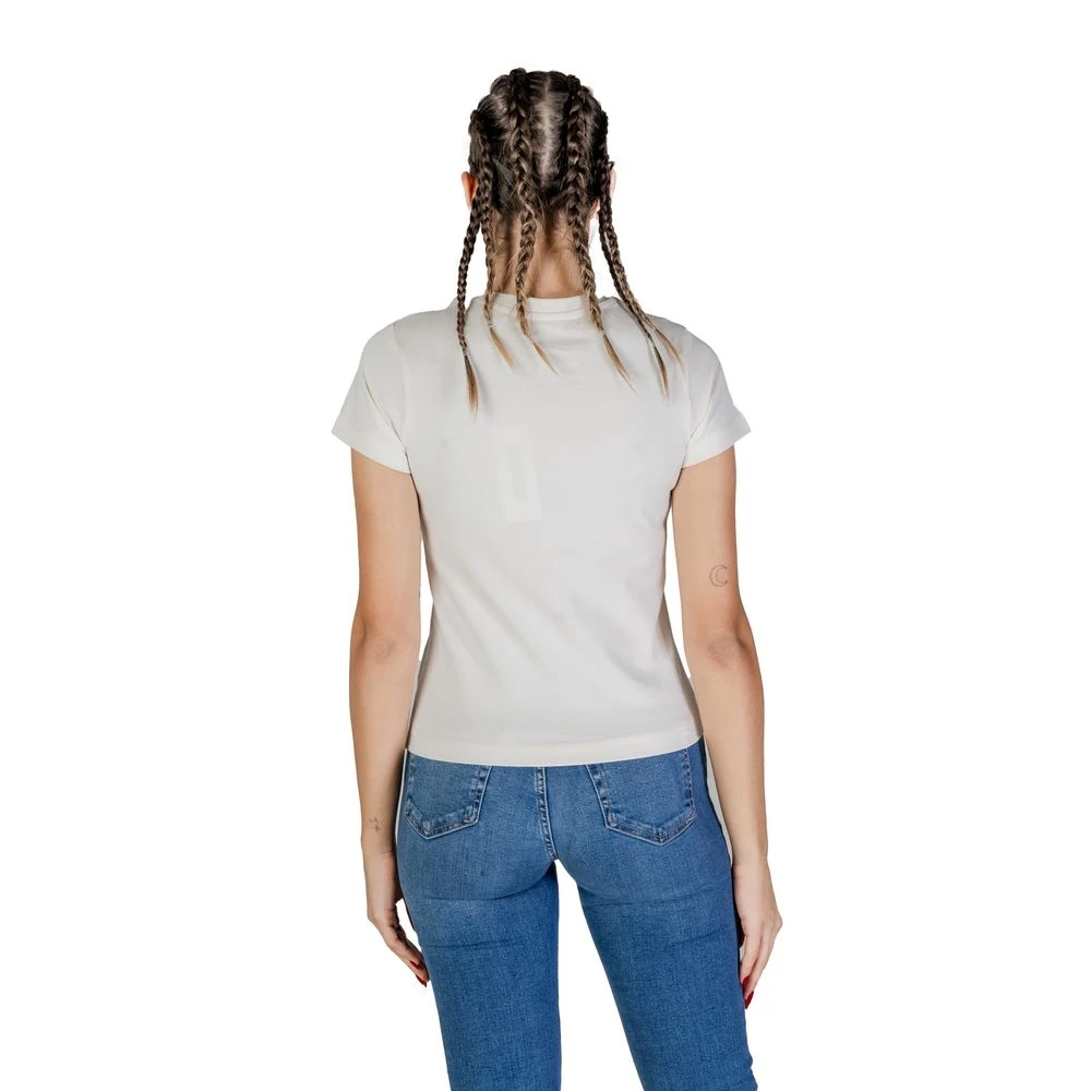 Guess Actief Katoenen T-shirt Lente Zomer Collectie Gray Dames