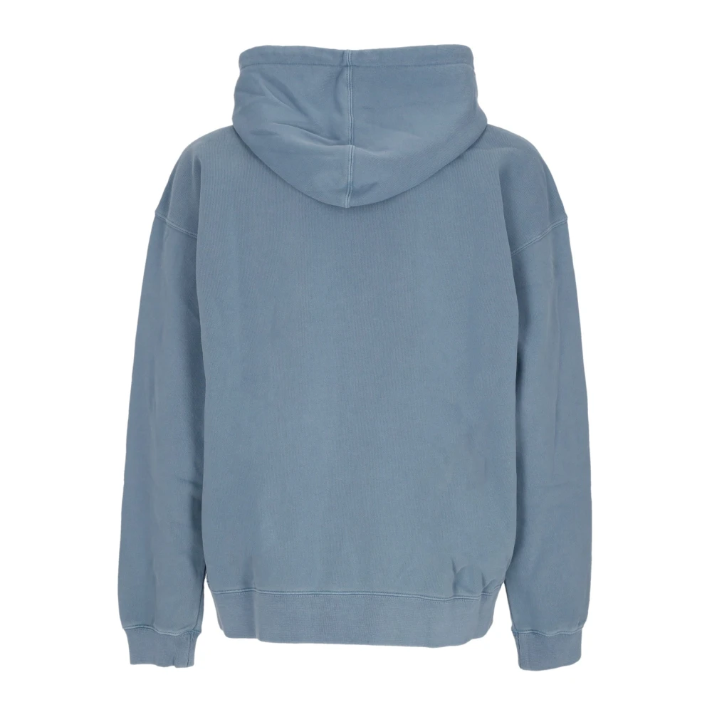 Obey Collegiate Lichtgewicht Hoodie Blauw Blue Heren
