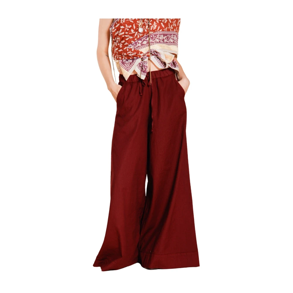Mason's Mujer Rojo Pantalones, Talla: Xs