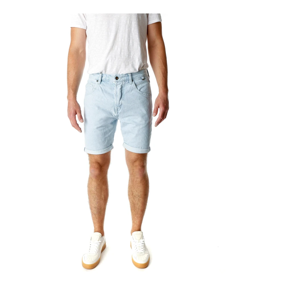 Gabba Denim Shorts Blue Heren