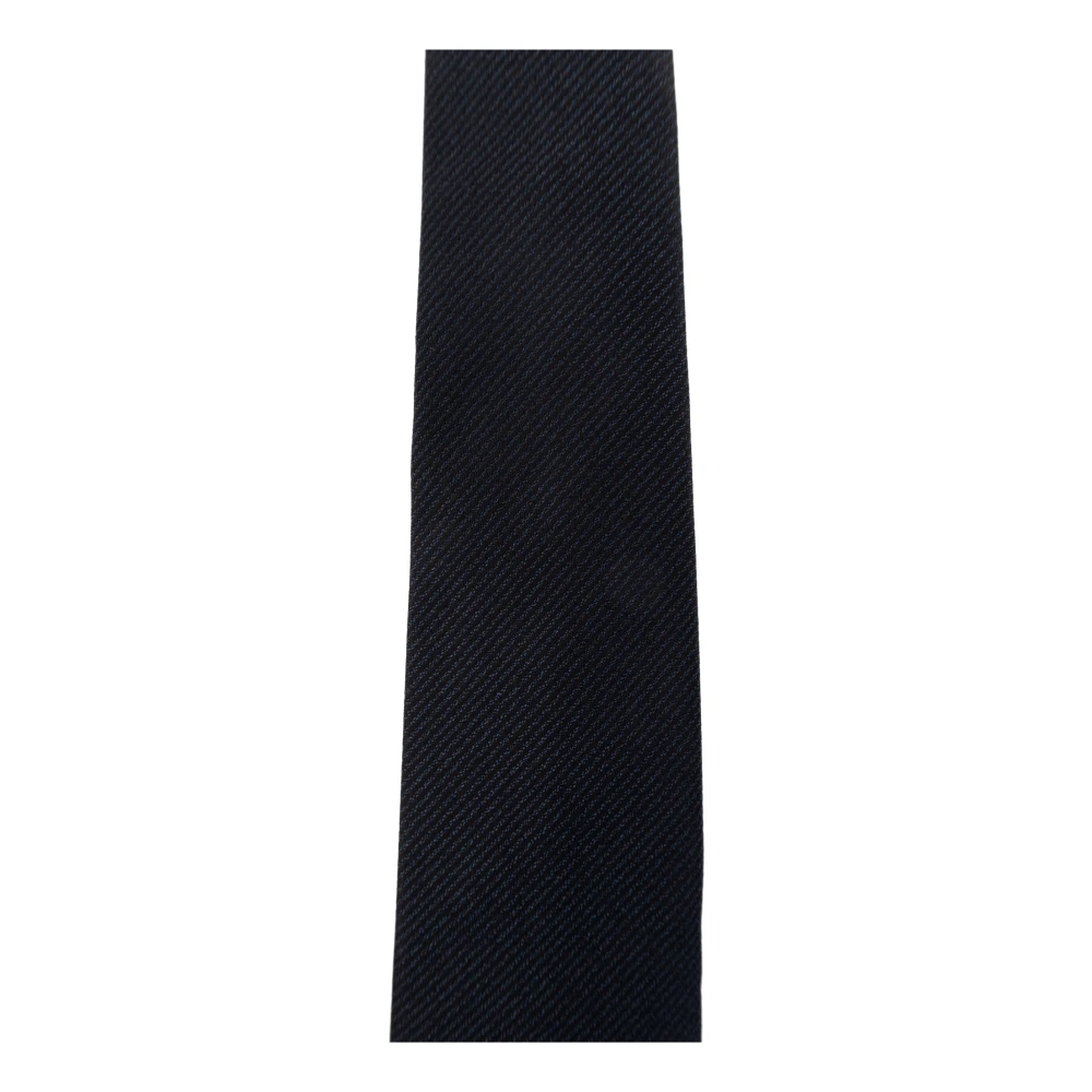 Lanvin Zijden stropdas Blue Heren