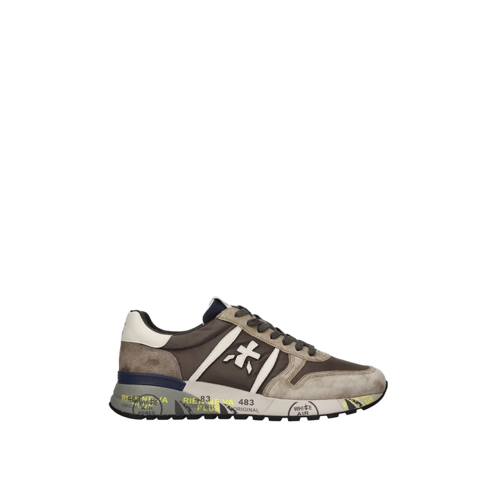 Premiata Lander 7704 - Male - Sneakers - Brown - 8 Uk - Shoes
