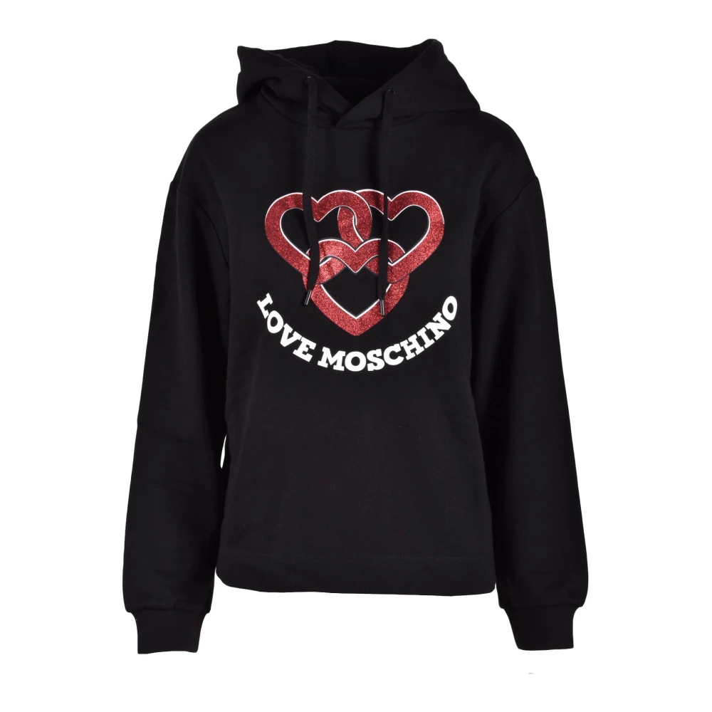 Love Moschino Women's Black Cotton Knit Sweater
