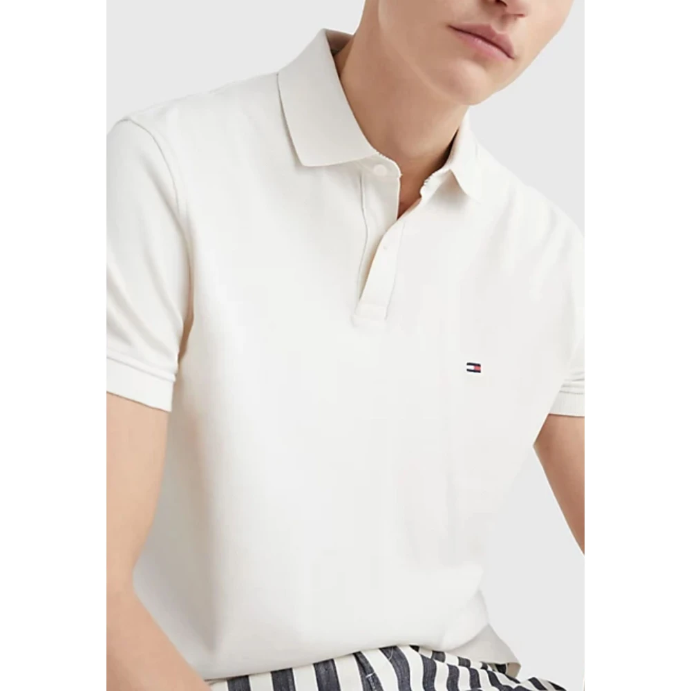 Tommy Hilfiger Klassieke Regular Polo White Heren