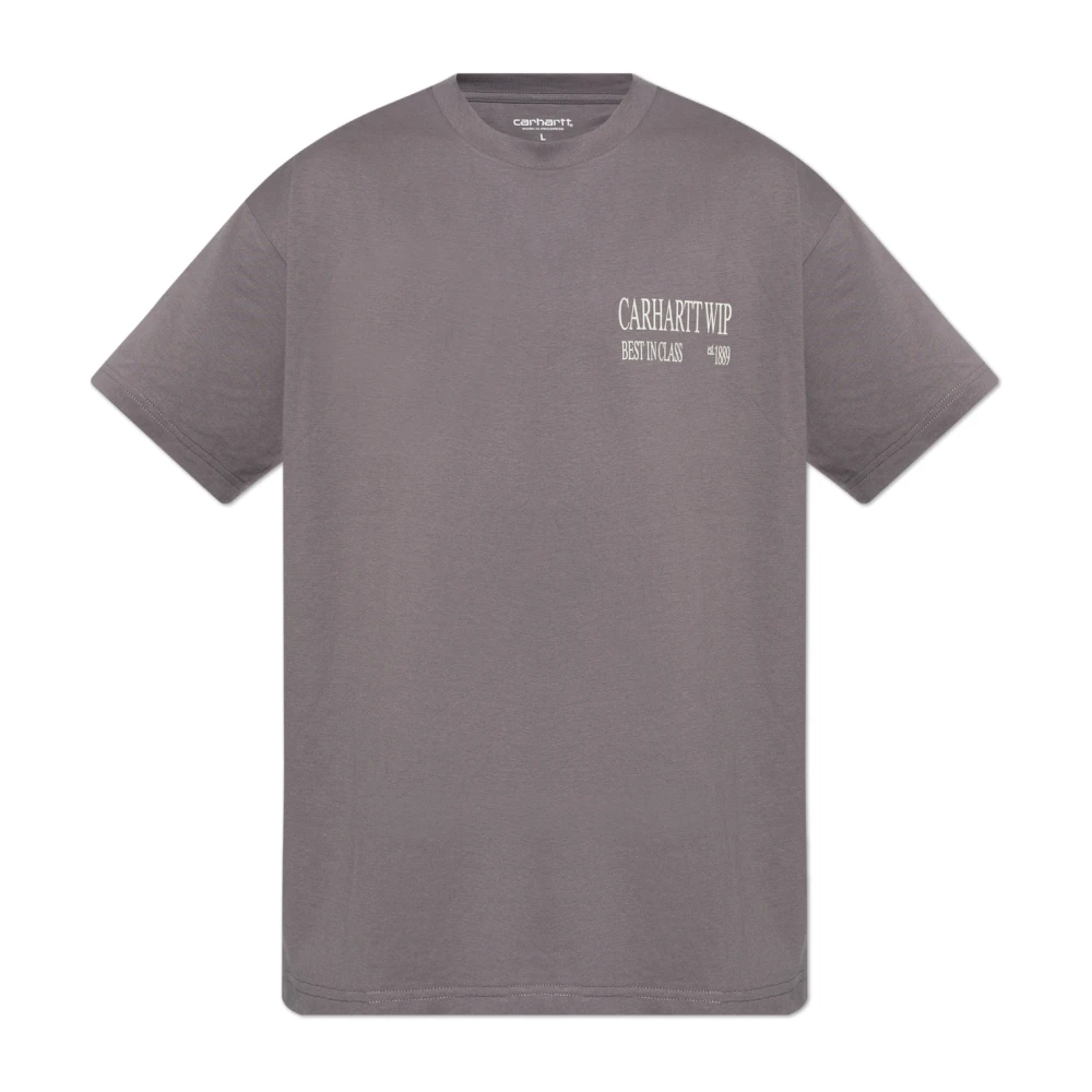 Carhartt WIP Bedrukt T-shirt Gray Heren