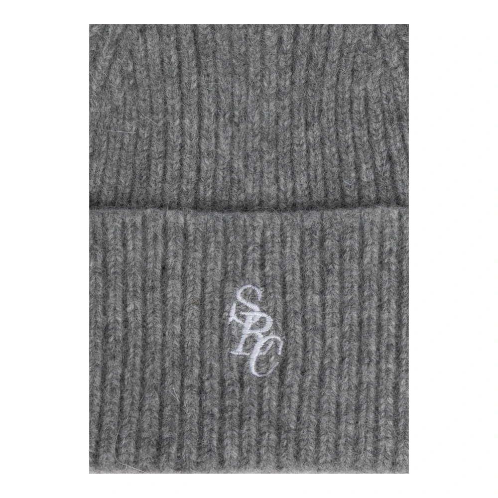 Sporty & Rich Wollen muts Gray Unisex