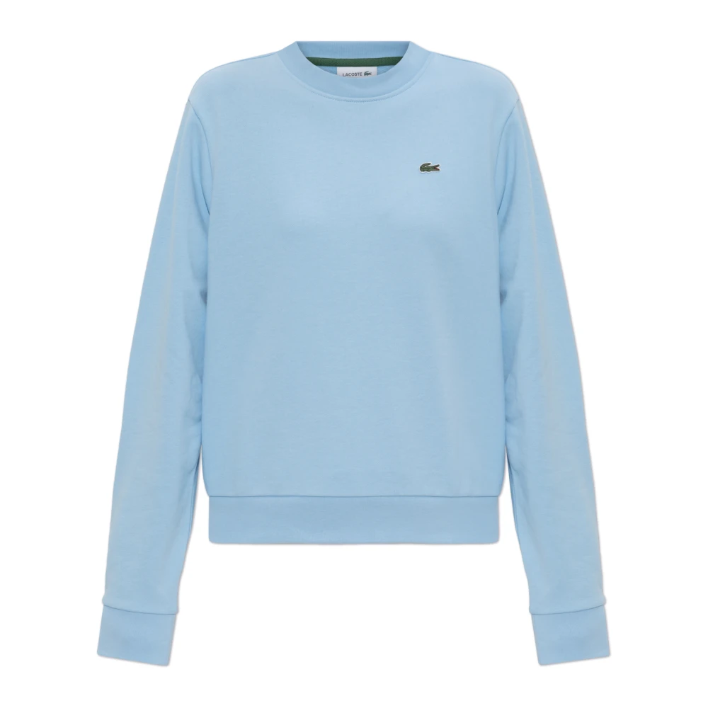 Lacoste Sweatshirt med logotyp Blue, Dam