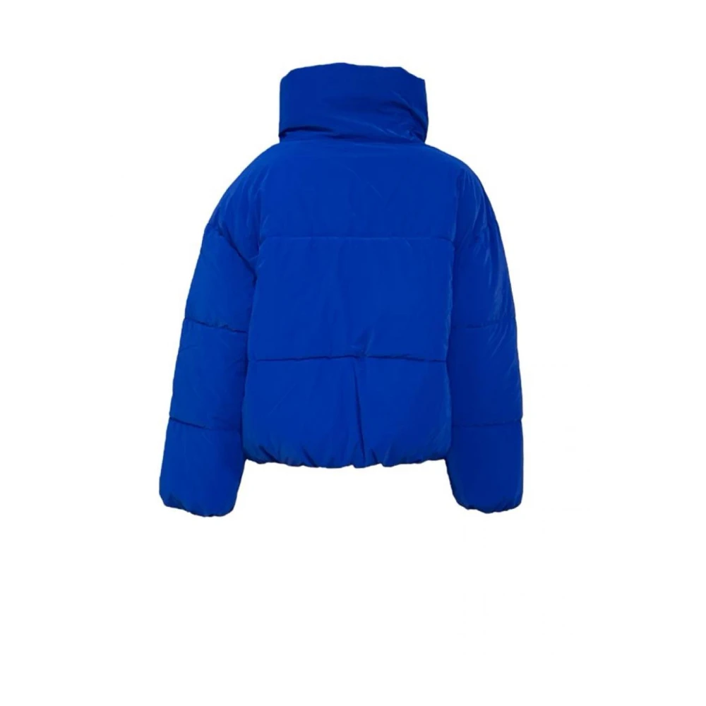 Fila Polyester gewatteerde jas Blauw Blue Dames