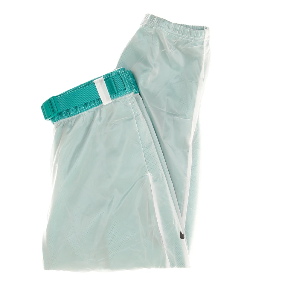 Nike High-rise Mesh Broek Green Dames