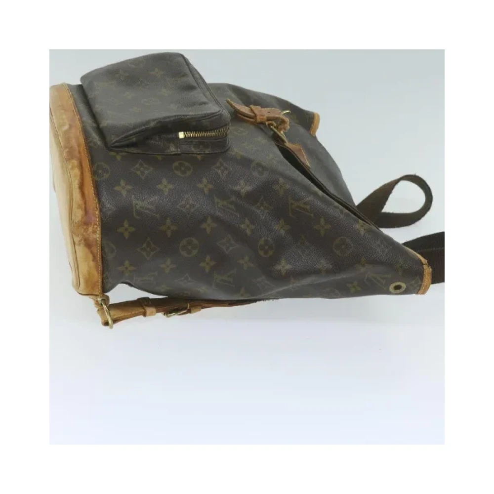 Louis Vuitton Vintage Pre-owned Canvas backpacks Brown Dames