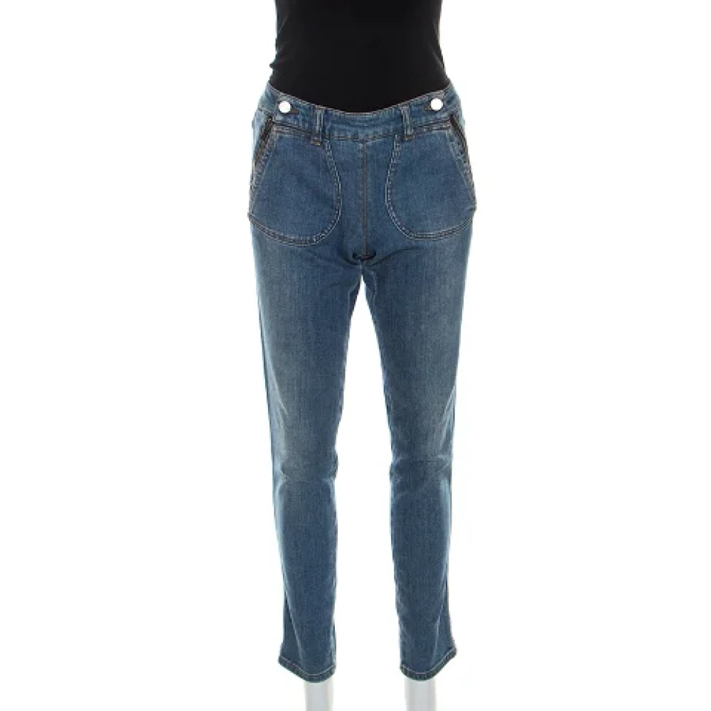 Stella McCartney Pre-owned Denim jeans Blue Dames
