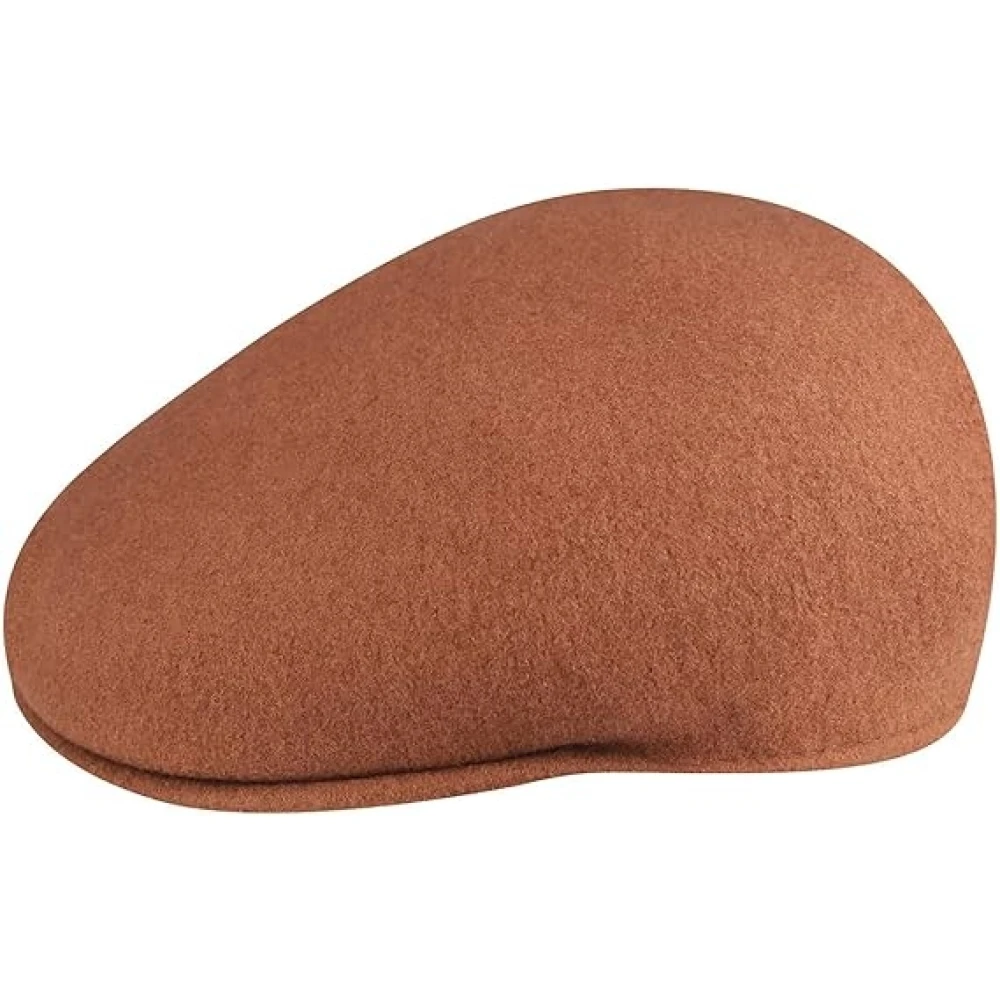 Kangol Women's Brown Wool 504 Flat Cap