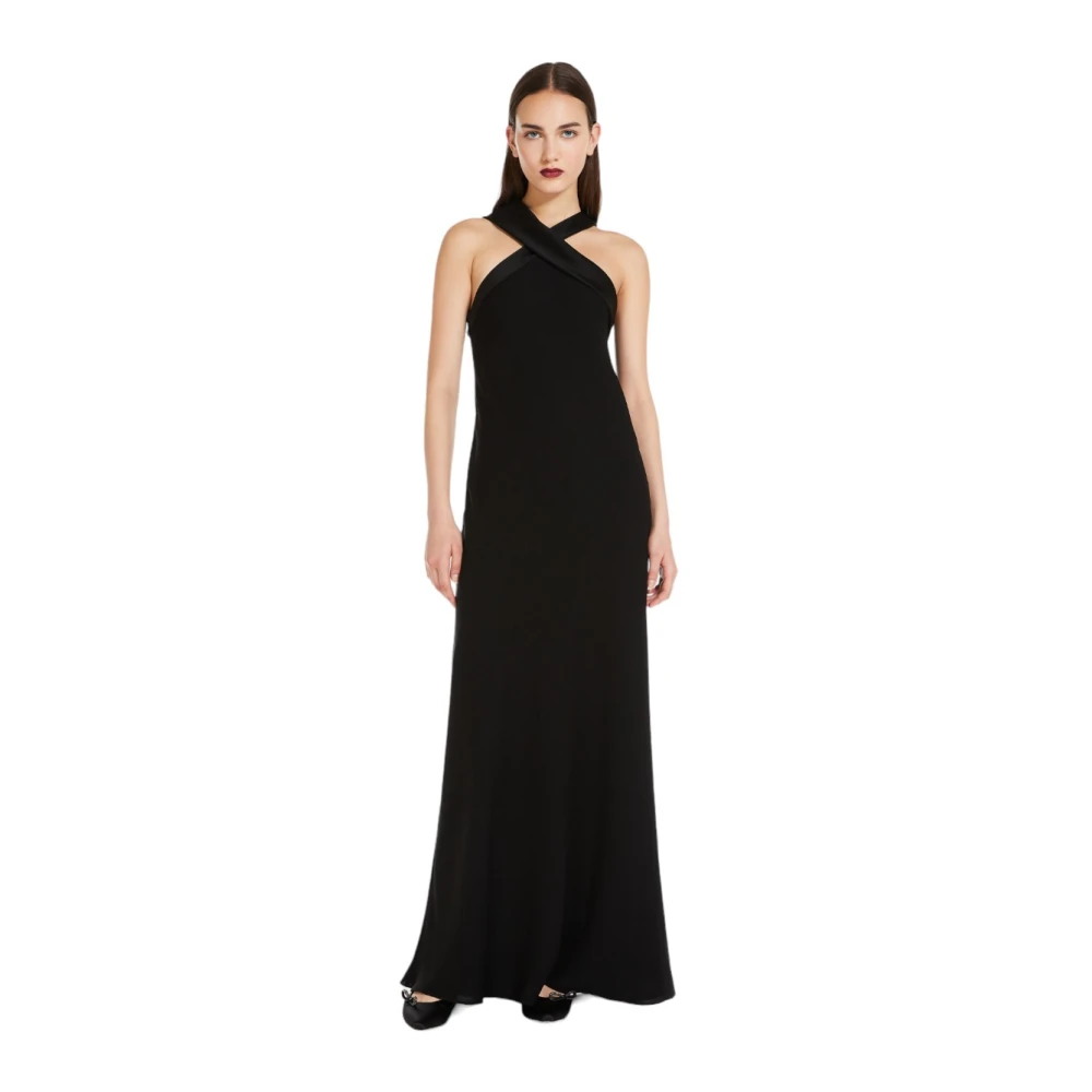 Max Mara Studio Elegante Jurk voor elke gelegenheid Black Dames