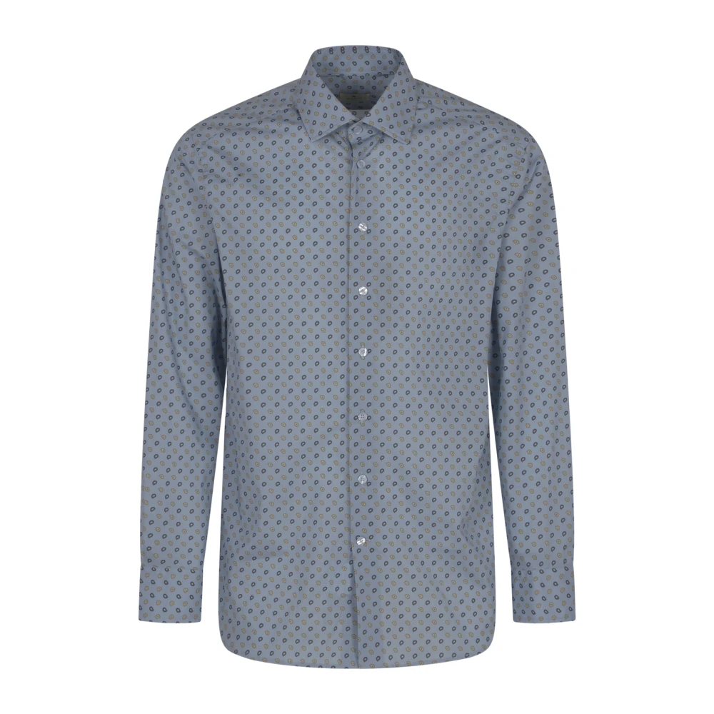 ETRO Roma Shirt Collectie Blue Heren