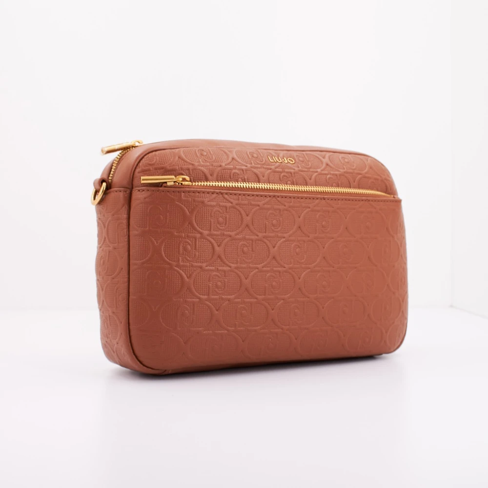 Liu Jo Stijlvolle Cross Body Handtas Brown Dames